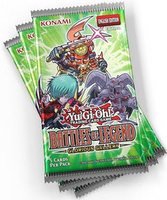 Yu-Gi-Oh! TCG: Battles of Legends Glorious Gallery 1st Edition Booster Box - 24 Pack Card Game Konami