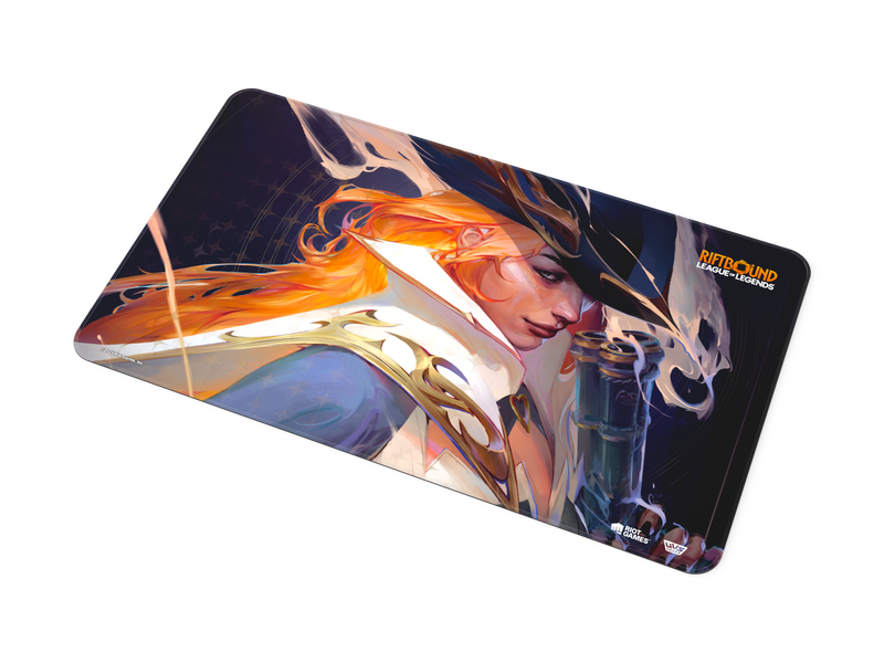 Riftbound League of Legends TCG: Origins Playmat Miss Fortune Card Game Accessories UVS Games