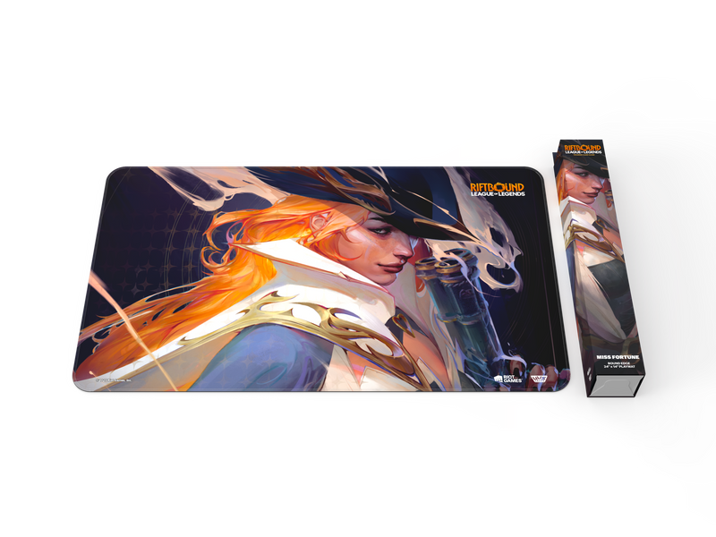 Riftbound League of Legends TCG: Origins Playmat Miss Fortune Card Game Accessories UVS Games