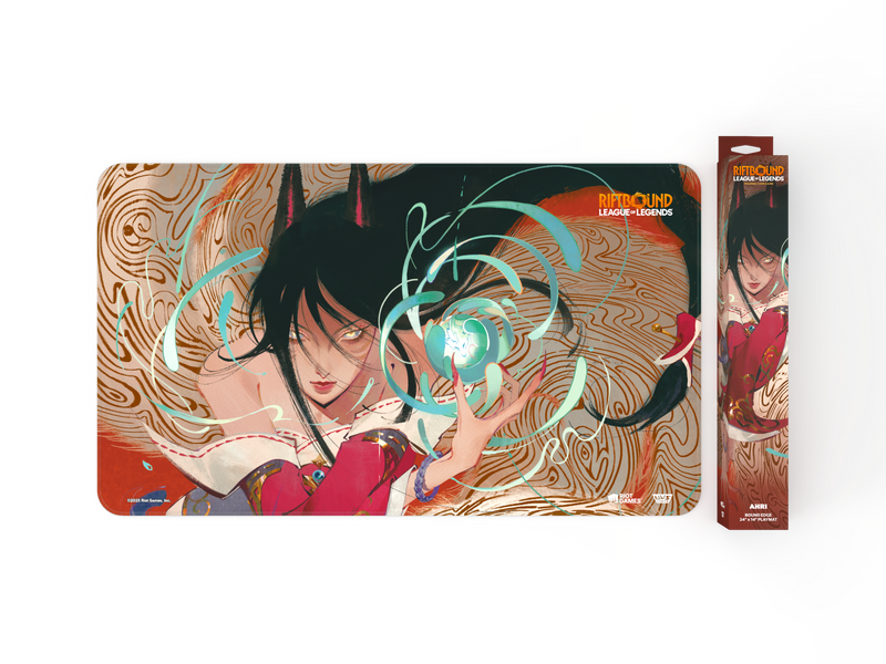 Riftbound League of Legends TCG: Origins Playmat Ahri Card Game Accessories UVS Games