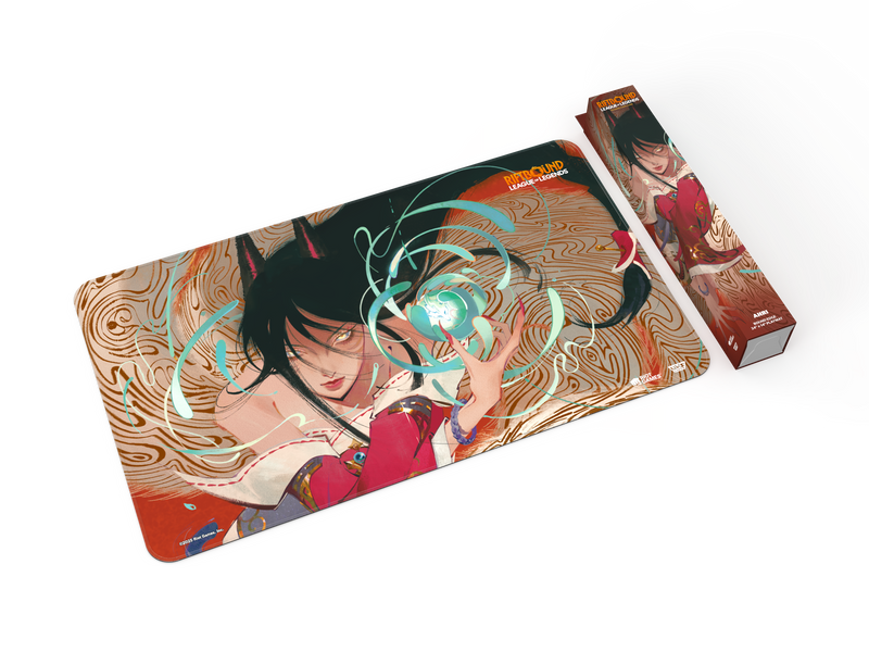 Riftbound League of Legends TCG: Origins Playmat Ahri Card Game Accessories UVS Games
