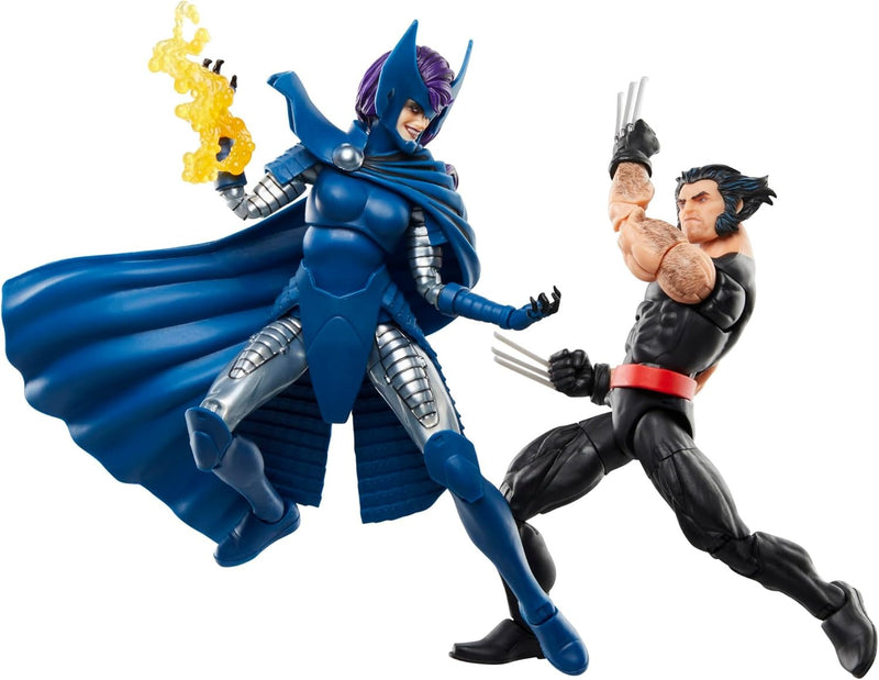 Marvel Legends Series: Wolverine and Psylocke - 2-Pack Toys & Games Hasbro