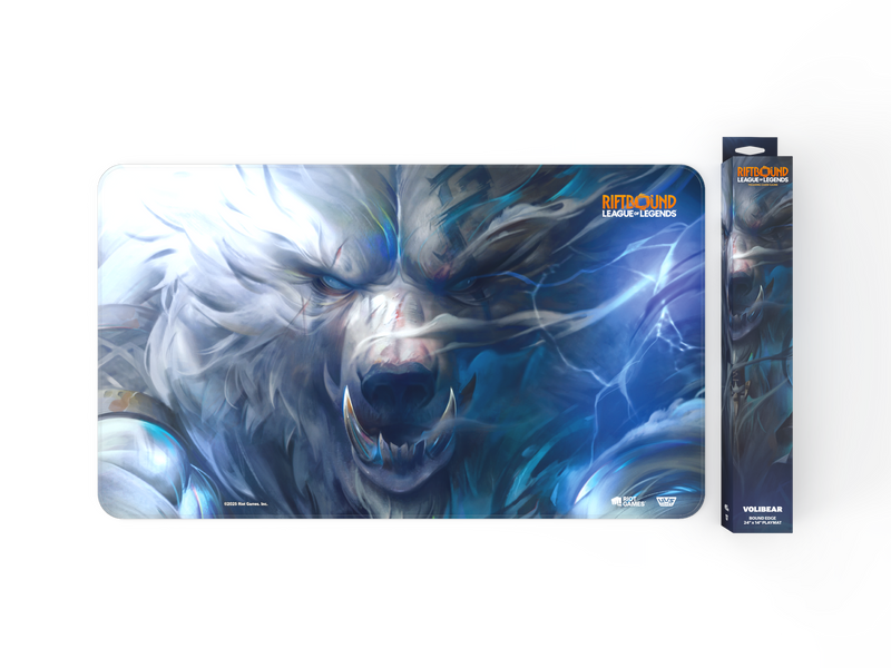 Riftbound League of Legends TCG: Origins Playmat Volibear Card Game Accessories UVS Games