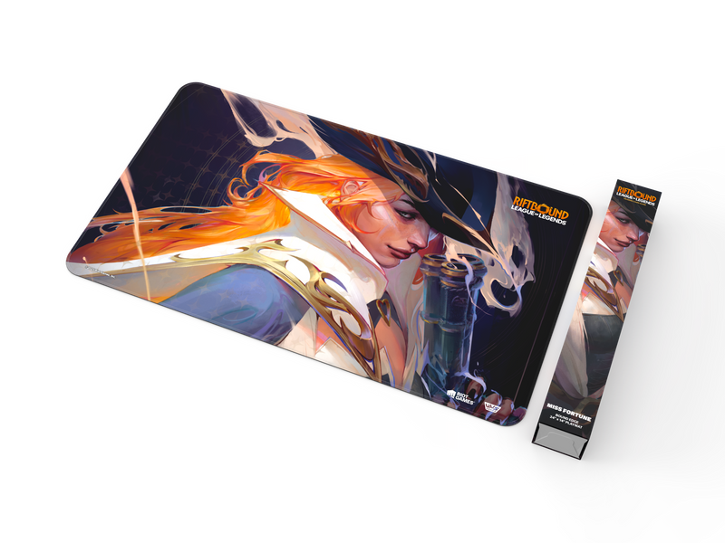 Riftbound League of Legends TCG: Origins Playmat Miss Fortune Card Game Accessories UVS Games