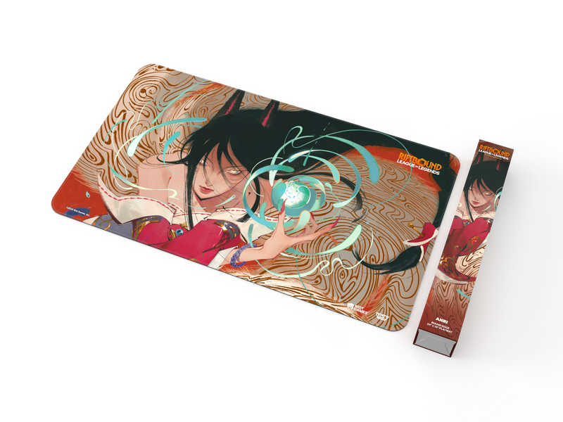 Riftbound League of Legends TCG: Origins Playmat Ahri Card Game Accessories UVS Games