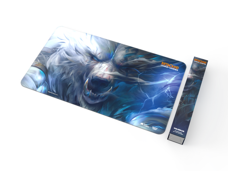 Riftbound League of Legends TCG: Origins Playmat Volibear Card Game Accessories UVS Games