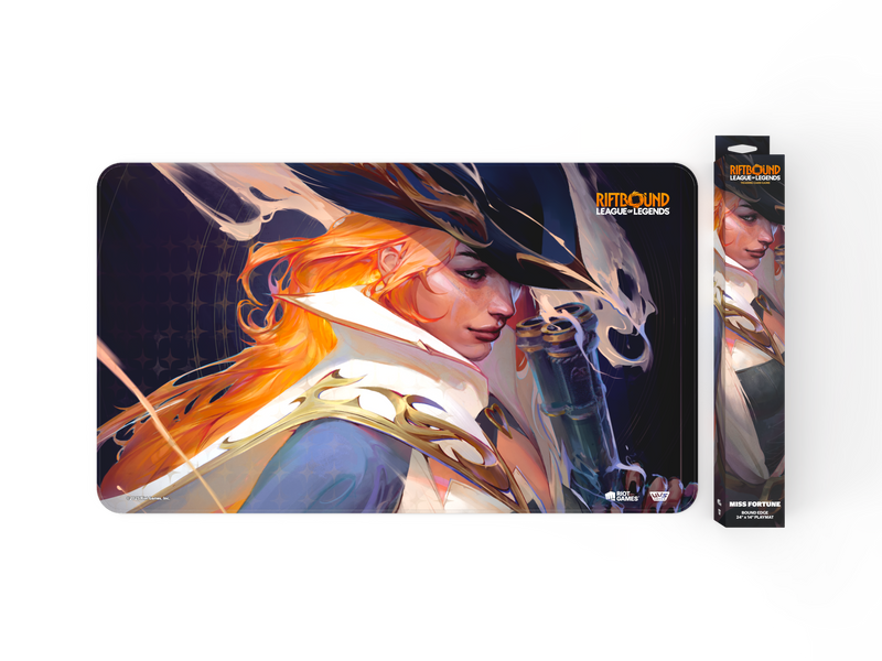 Riftbound League of Legends TCG: Origins Playmat Miss Fortune Card Game Accessories UVS Games
