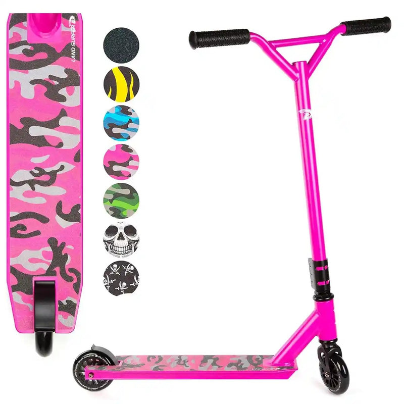Land Surfer: Stunt Scooter - Pink Camo Toys & Games Land Surfer