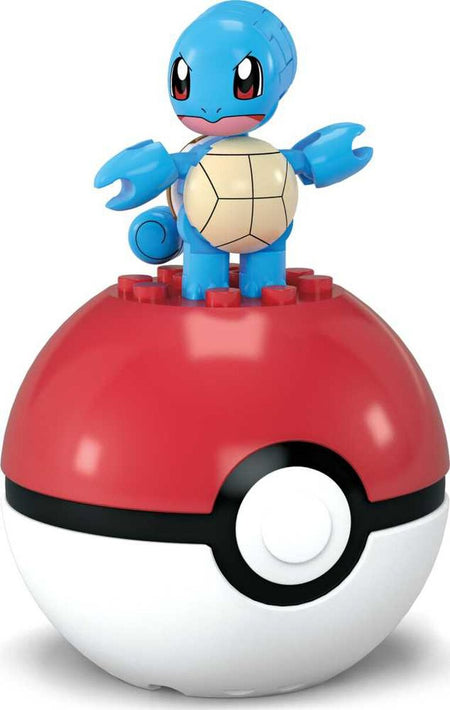 MEGA Pokemon: Squirtle Pokeball - 17 Piece Building Set
