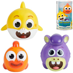 Pinkfong Baby Sharks - Big Show!: Bath Squirt 3 - Pack Toys & Games WowWee