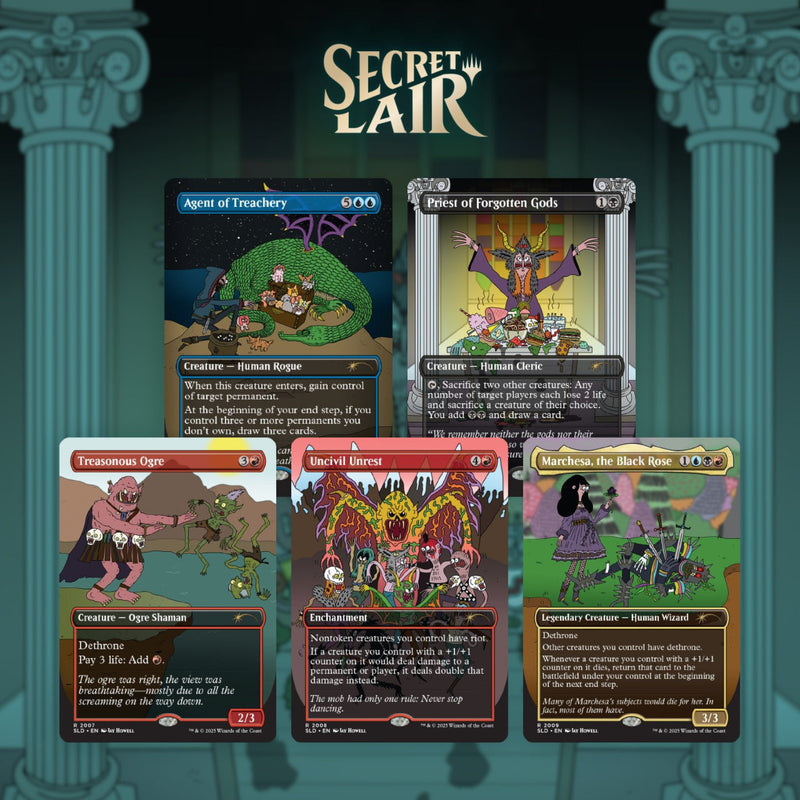 Magic the Gathering: Secret Lair Feature Jay Howell - Foil Card Game Wizards of the Coast