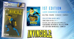 Keepsake Invincible Season 1 2025 TCG: Premiere Edition Hobby Booster Box - 16 Packs Card Game Keepsake