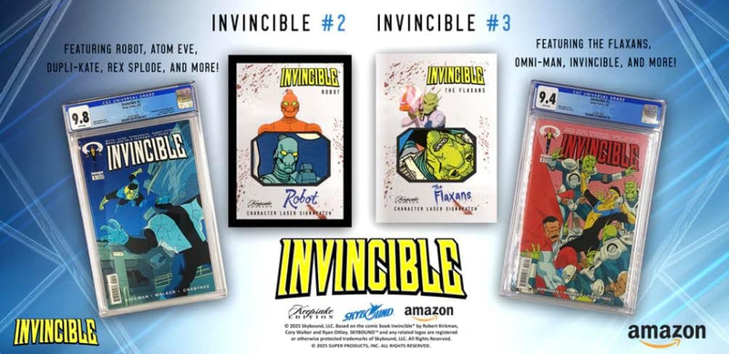 Keepsake Invincible Season 1 2025 TCG: Premiere Edition Hobby Booster Box - 16 Packs Card Game Keepsake