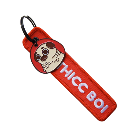 Thicc Boi Puglie Keytag Accessory Puglie Mart