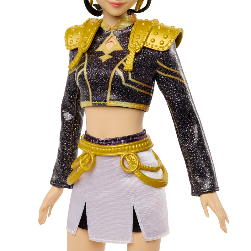 KPop Demon Hunters Singing Fashion Core Doll: HUNTR/X Zoey "Golden" Toys & Games Mattel