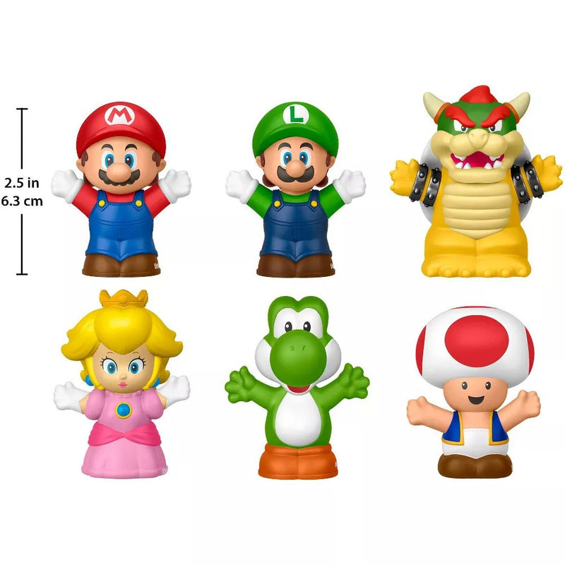 Little People: My Mario - Six Figure Pack Toys & Games Fisher Price
