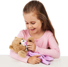 Little Live Pets Cozy Dozy: Cubbles the Bear - 4" Interactive Teddy Bear Toys & Games Moose Toys