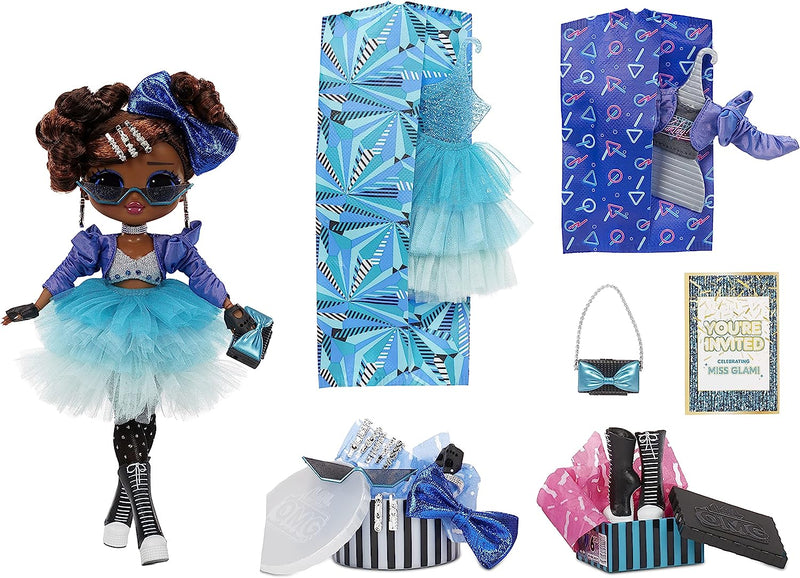 L.O.L. Surprise! O.M.G. Present Surprise Miss Glam Fashion Doll with 20 Surprises Toys & Games LoL Surprise