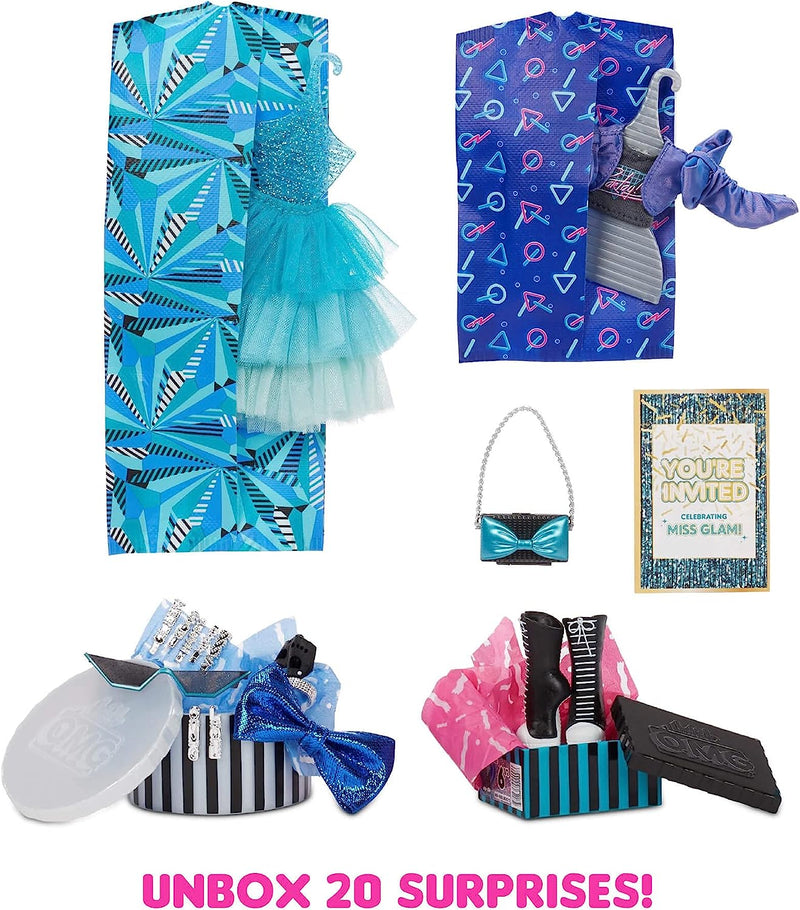 L.O.L. Surprise! O.M.G. Present Surprise Miss Glam Fashion Doll with 20 Surprises Toys & Games LoL Surprise