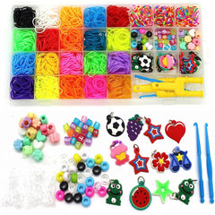 DIY Loom Bands with 23 Colors - Bracelet Making Kit For Kids Toys & Games Wakestar