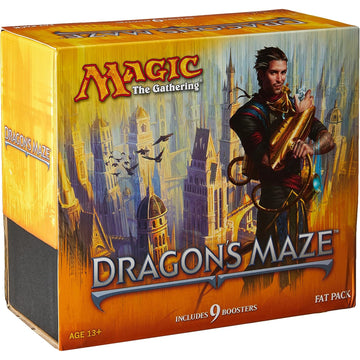 Magic the Gathering TCG: Dragon's Maze Fat Pack - 9 Packs Card Game Wizards of the Coast