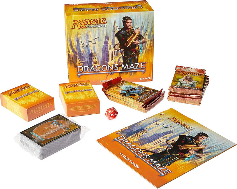 Magic the Gathering: Dragon's Maze Fat Pack - 9 Packs Card Game Wizards of the Coast