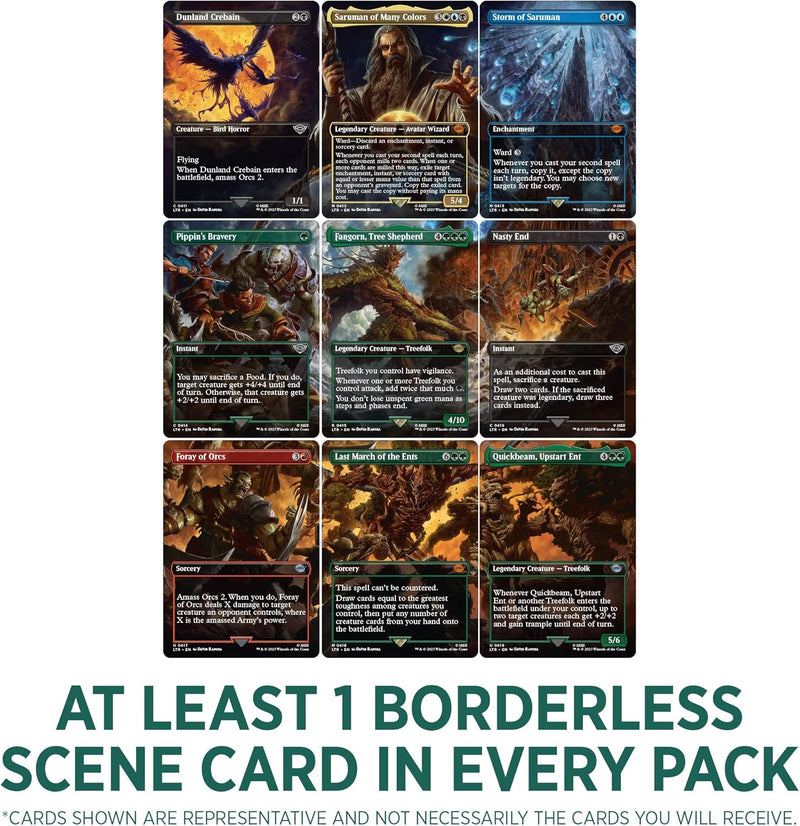 Magic: The Gathering The Lord of The Rings: Tales of Middle-Earth Collector Booster Box - 12 Packs + 1 Box Topper Card Card Game Wizards of the Coast