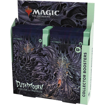 Magic: The Gathering TCG: Duskmourn: House of Horrors - Collector Booster Box - 12 Packs Card Game Wizards of the Coast