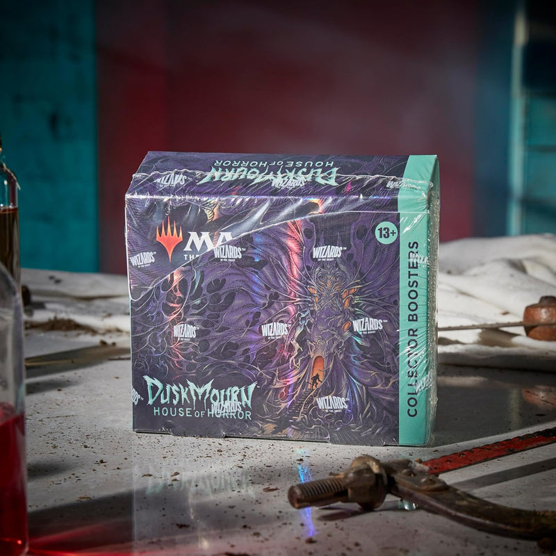 Magic: The Gathering TCG: Duskmourn: House of Horrors - Collector Booster Box - 12 Packs Card Game Wizards of the Coast