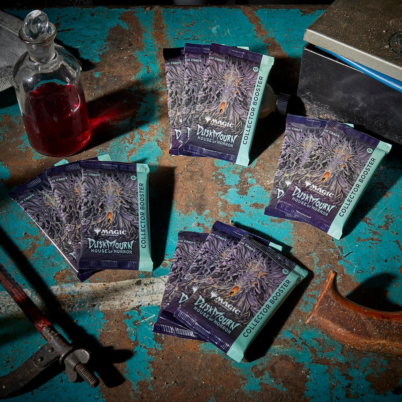 Magic: The Gathering TCG: Duskmourn: House of Horrors - Collector Booster Box - 12 Packs Card Game Wizards of the Coast