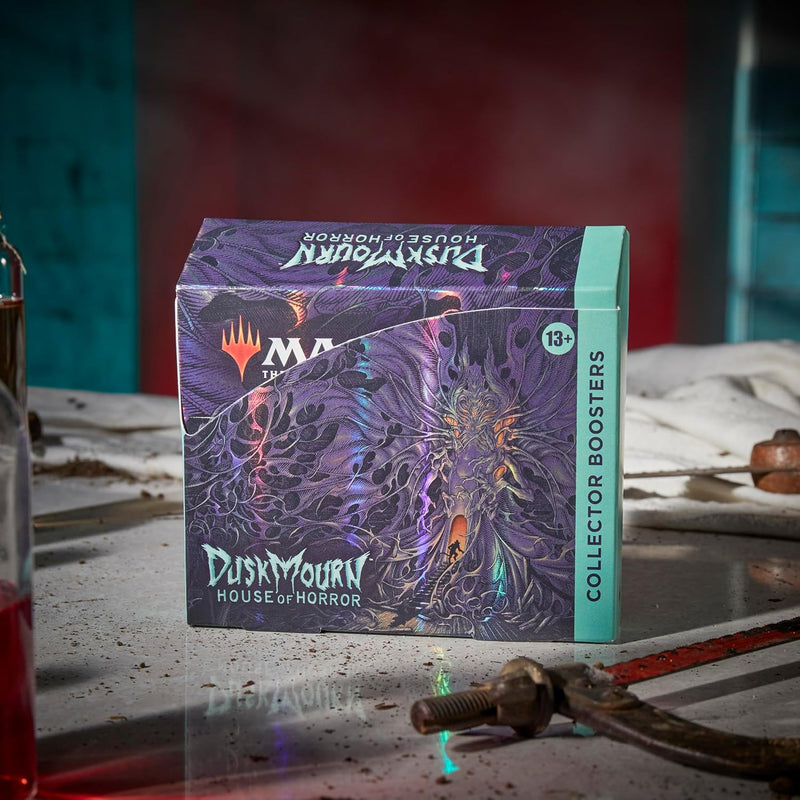 Magic: The Gathering TCG: Duskmourn: House of Horrors - Collector Booster Box - 12 Packs Card Game Wizards of the Coast