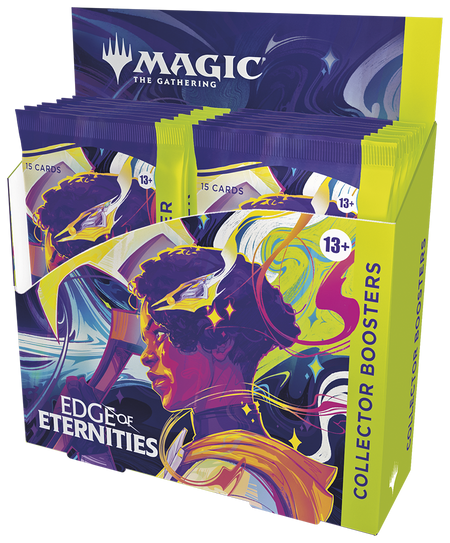 Magic: The Gathering TCG: Edge of Eternities Collector Booster Box - 12 packs Card Game Wizards of the Coast