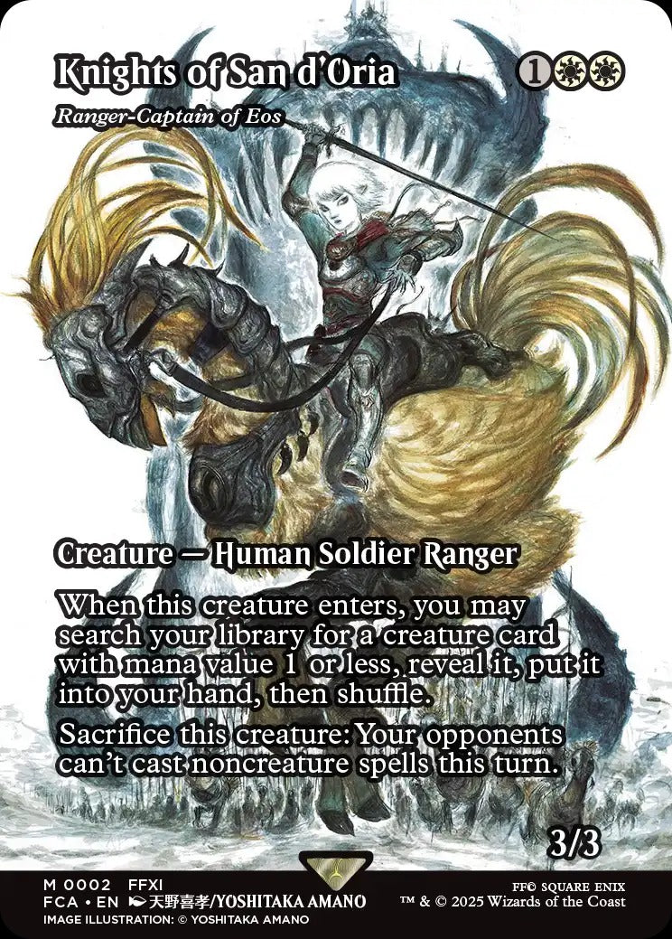 Magic: The Gathering TCG: Final Fantasy Sleeved Play Booster - 1 Pack Card Game Wizards of the Coast