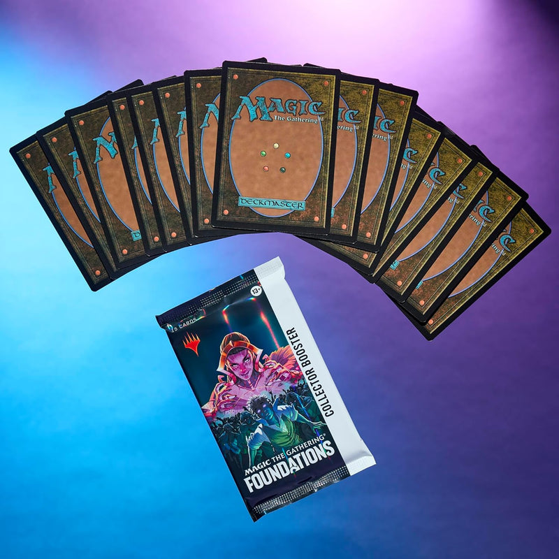 Magic: The Gathering MTG TCG: Foundations Collector Booster Box - 12 Packs Card Game Wizards of the Coast