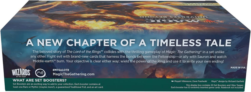 Magic: The Gathering TCG: The Lord of The Rings: Tales of Middle-Earth Set Booster Box - 30 Packs Card Game Wizards of the Coast