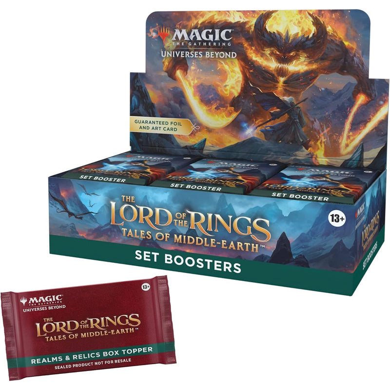 Magic: The Gathering TCG: The Lord of The Rings: Tales of Middle-Earth Set Booster Box - 30 Packs Card Game Wizards of the Coast