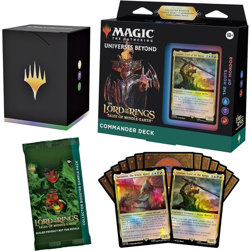 Magic: The Gathering MTG TCG: The Lord of the Rings Commander Deck - The Hosts of Mordor Card Game Wizards of the Coast