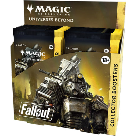 Magic the Gathering: Fallout Collector Booster Box - 12 Packs Card Game Wizards of the Coast