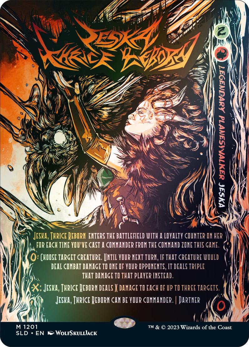 Magic The Gathering TCG - Secret Lair Fall Superdrop 2023 - Keep Partying, Shred Harder Than You Previously Thought Possible Foil Edition Card Game Wizards of the Coast