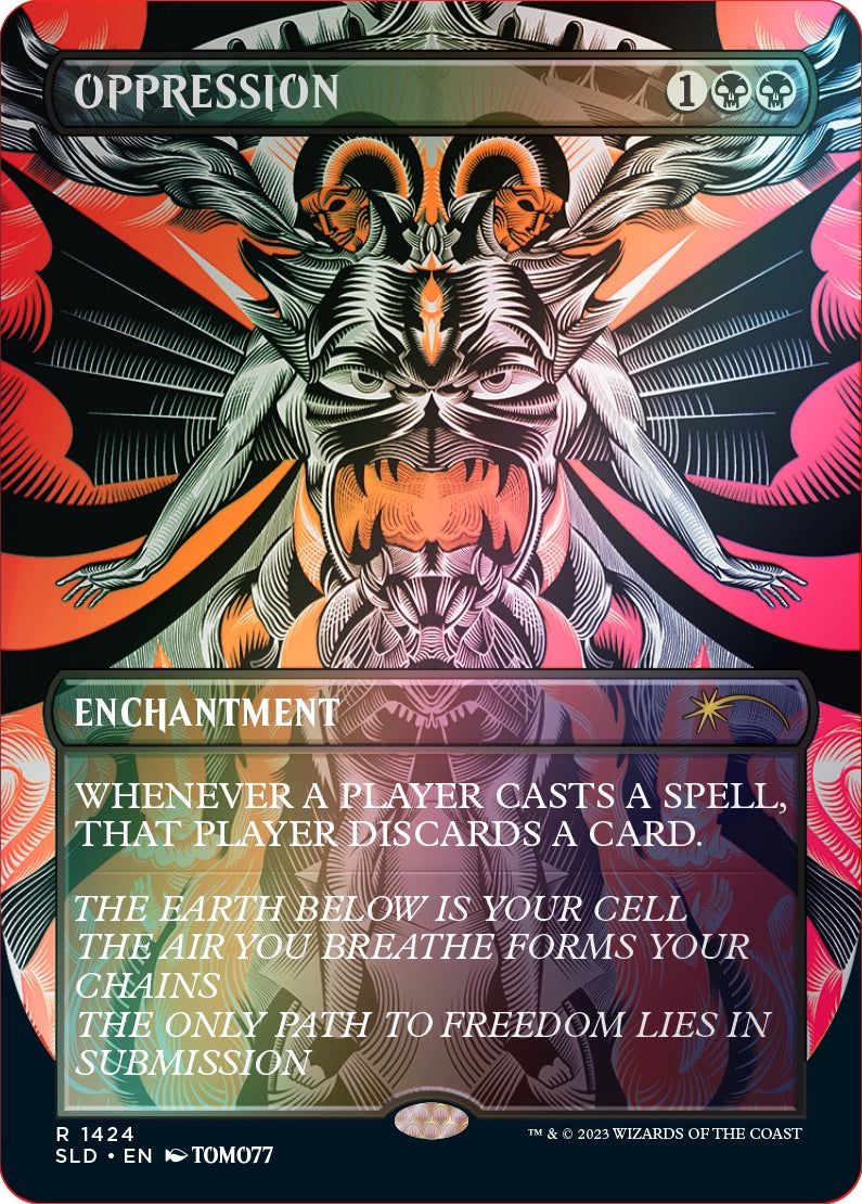 Magic The Gathering TCG - Secret Lair - Absolute Annihilation Foil Edition Card Game Wizards of the Coast