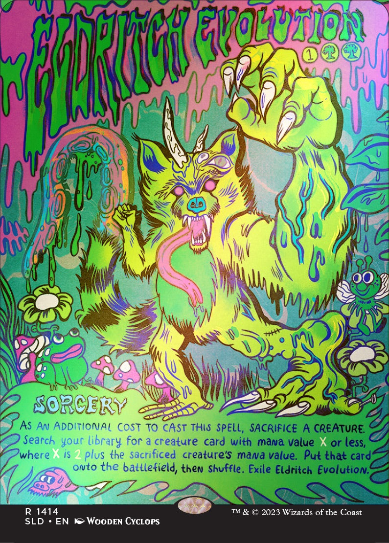 Magic The Gathering TCG - Secret Lair - Buggin' Out Foil Edition Card Game Wizards of the Coast