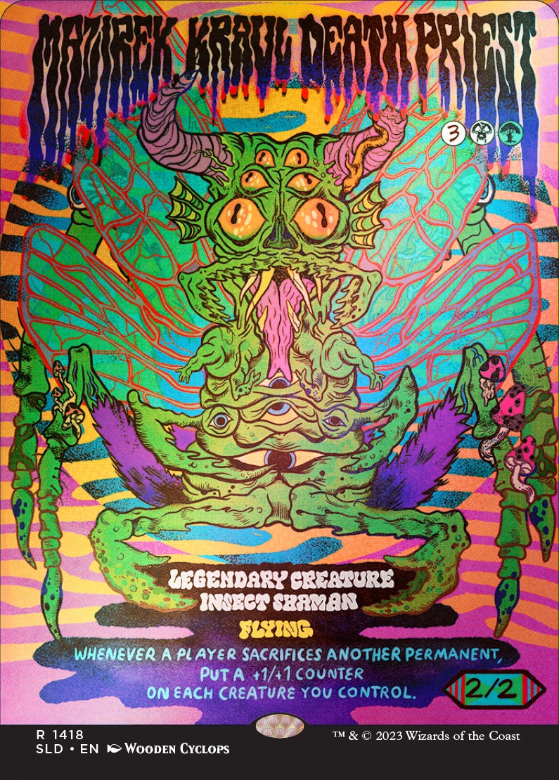 Magic The Gathering TCG - Secret Lair - Buggin' Out Foil Edition Card Game Wizards of the Coast