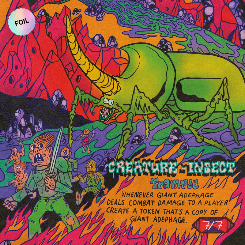 Magic The Gathering TCG - Secret Lair - Buggin' Out Foil Edition Card Game Wizards of the Coast