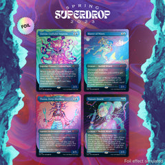 Magic: The Gathering TCG - Secret Lair Spring Superdrop 2023 - Cool Ocean Breeze - Foil Edition Card Game Wizards of the Coast