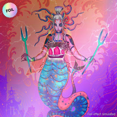 Magic: The Gathering TCG - Secret Lair Spring Superdrop 2023 - Cool Ocean Breeze - Foil Edition Card Game Wizards of the Coast