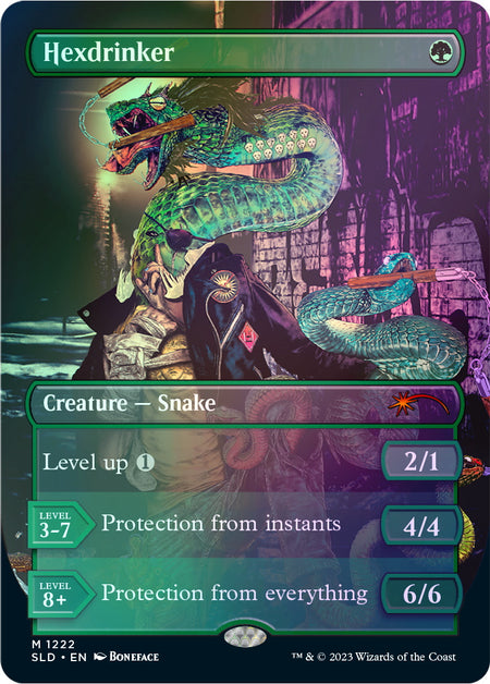 Magic: The Gathering TCG - Secret Lair Drop Series - Ssssssnakessssss - Foil Edition Card Game Wizards of the Coast