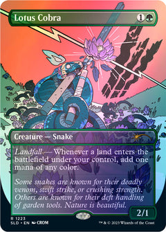 Magic: The Gathering TCG - Secret Lair Drop Series - Ssssssnakessssss - Foil Edition Card Game Wizards of the Coast