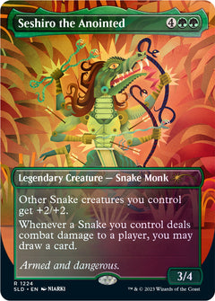 Magic: The Gathering TCG - Secret Lair Drop Series - Ssssssnakessssss - Foil Edition Card Game Wizards of the Coast