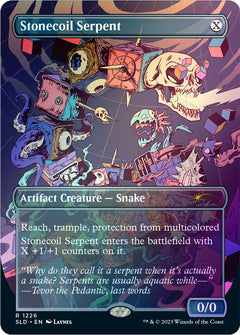 Magic: The Gathering TCG - Secret Lair Drop Series - Ssssssnakessssss - Foil Edition Card Game Wizards of the Coast