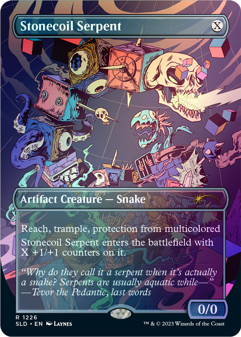 Magic: The Gathering TCG - Secret Lair Drop Series - Ssssssnakessssss - Foil Edition Card Game Wizards of the Coast